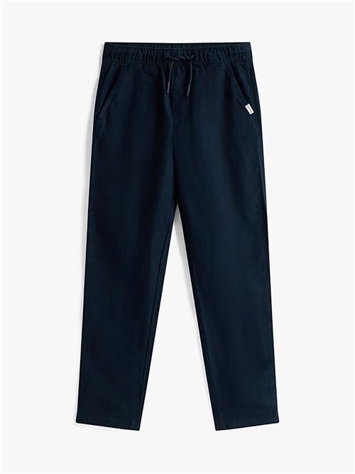 relaxed linen viscose pant TOMMY HILFIGER | KB0KB09640TC1G